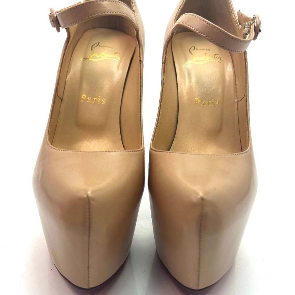 🌷❤️🔥FINAL SALE 🔥 FINAL PRICE🌷💥Christian Louboutin Lady Daf 160 Heels 37 - Picture 5 of 9